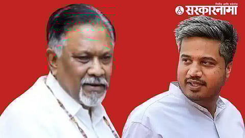 Dharamaraobaba Atram and Rohit Pawar