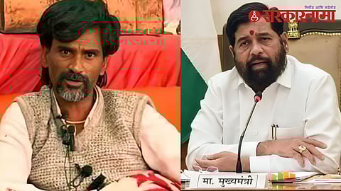 Manoj Jarange Patil and CM Eknath Shinde