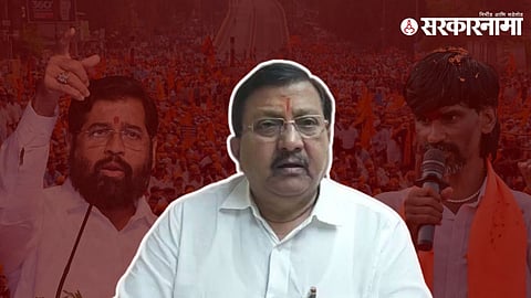 Eknath Shinde, Prakash Shendge, Manoj Jarange Patil