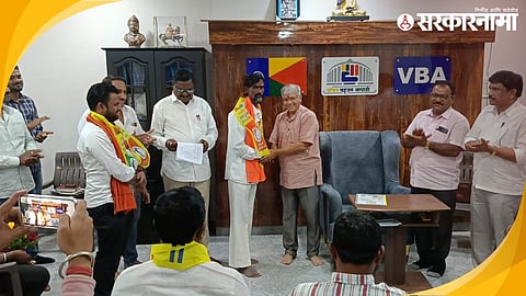 Prakash Ambedkar with New Members