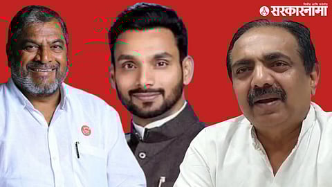 Raju Shetti, Dhairyashil Mane, Jayant Patil