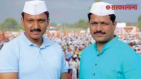 Om Raje Nimbalkar and MP Kailas Patil