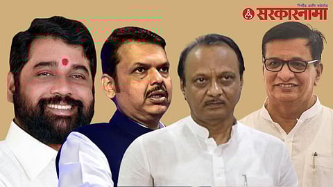 Eknath Shinde-Devendra Fadnavis-Ajit Pawar-Balasaheb Thorat
