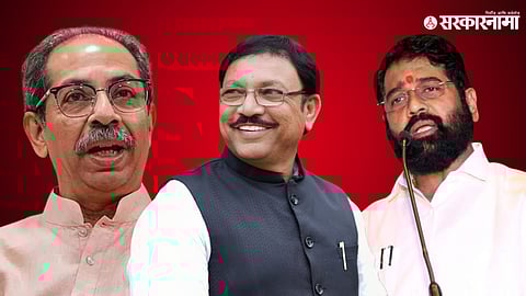 Uddhav Thackeray, Sanjay Deshmukh and Eknath Shinde