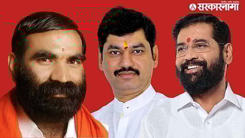 Santosh Bangar, Dhananjay Munde, Eknath Shinde