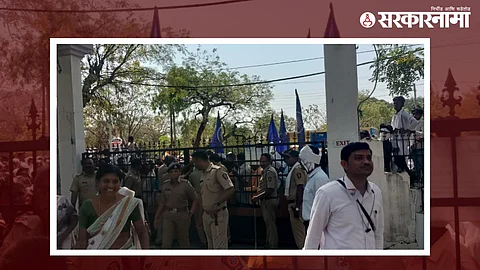 Tension in Amravati