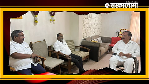 Mahadev Jankar Meet Vijaysingh Mohite Patil