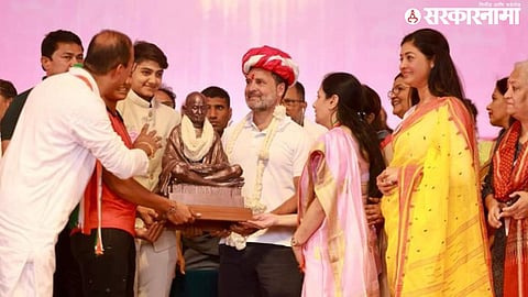 Rahul Gandhi In Dhule