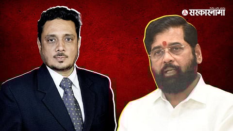 Adv Asim Sarode, Eknath Shinde