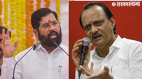Eknath Shinde and Ajit pawar