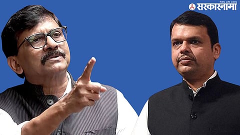 MP Sanjay Raut, Devendra Fadanvis