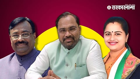 Sudhir Mungantiwar, Kishor Jorgewar and Pratibha Dhanorkar