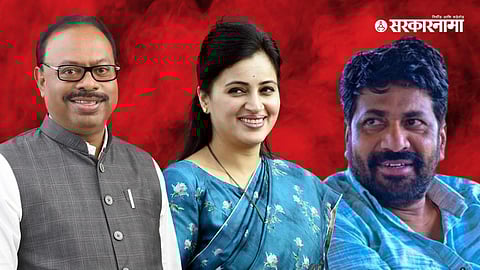 Chandrashekhar Bawankule, Navneet Rana & Bacchu Kadu