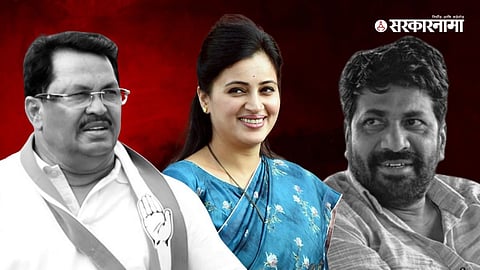 Vijay Wadettiwar, Navneet Rana & Bacchu Kadu