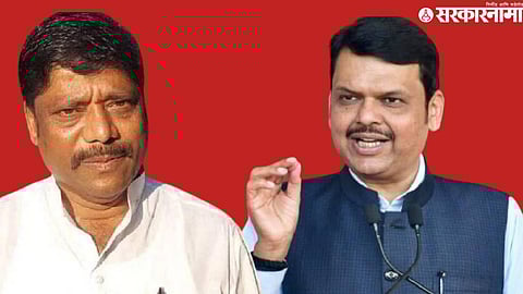Ravindra Dhangekar, Devendra Fadnavis