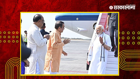 Nitin Gadkari & Narendra Modi