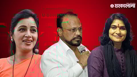 Navneet Rana, Anandrao Adsul, Bhavna Gawali