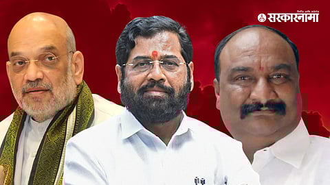 Amit Shah, Eknath Shinde, Sandipan Bhumre