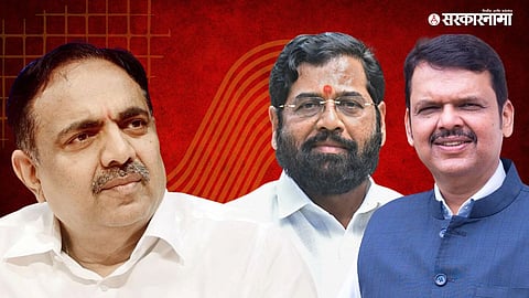 Jayant Patil, Eknath Shinde, Devendra Fadanvis