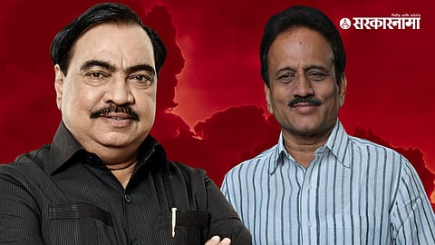 Eknath Khadse Girish Mahajan