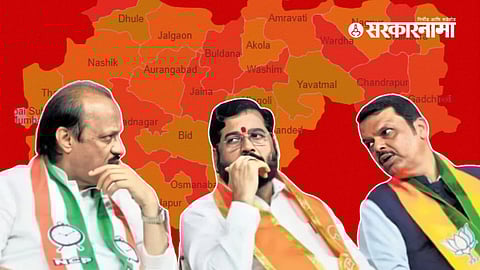 Ajit Pawar, Eknath Shinde, Devendra Fadnavis