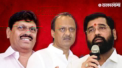 Baban Gholap, Ajit Pawar, Eknath Shinde