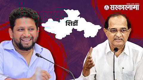 Sujay Vikhe patil, Radhakrishna Vikhe Patil