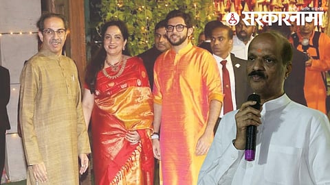 uddhav thackeray rashmit thackeray aaditya thackeray sada sarvankar