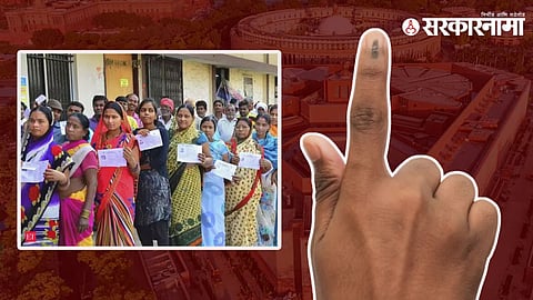 Women Polling booths