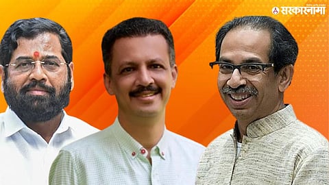 Eknath Shinde Milind Narvekar Uddhav Tackeray