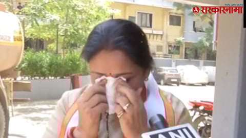 Sunetra Pawar Emotional