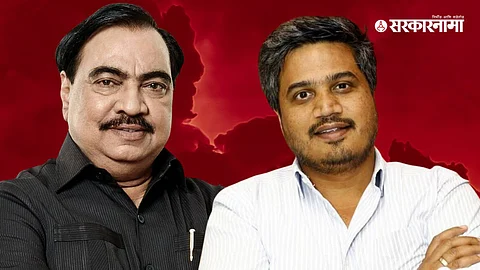 Eknath Khadse, Rohit Pawar