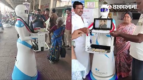 Robot in Election Campaign