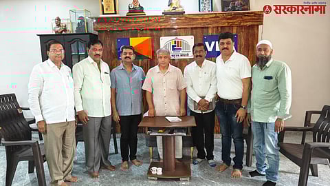 Pratik Patil meet Prakash Ambedkar