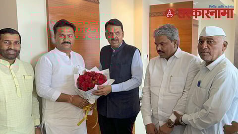 Abhijeet Patil Meet Devendra Fadnavis