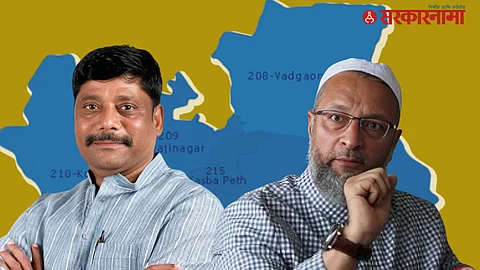Ravindra Dhangekar, Asaduddin Owaisi