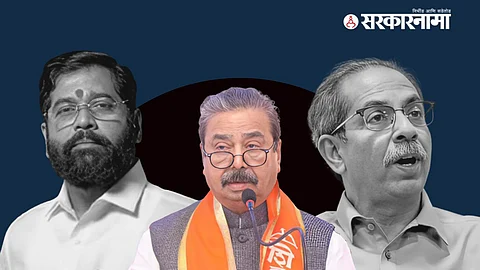 Eknath Shinde, Gajanan Kirtikar, Uddhav Thackeray