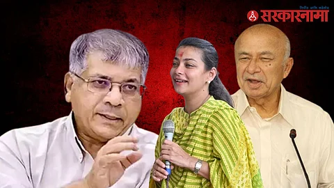 Prakash AmbedKar-Praniti Shinde-Sushilkumar shinde