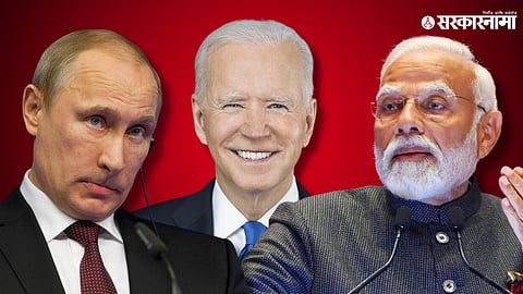 Vladimir Putin, Joe Biden, Narendra Modi