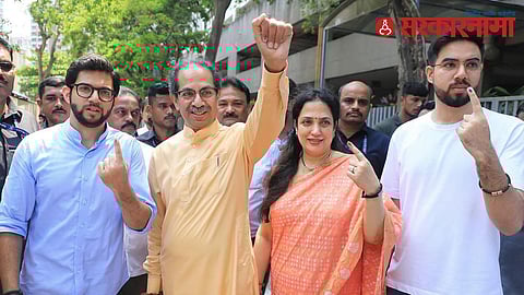 Uddhav Thackeray & Family