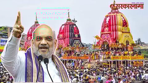 Amit Shah Jagnnath Mandir