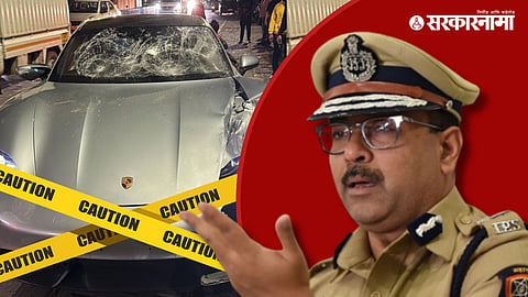 CP Amitesh kumar- Porshe Accident