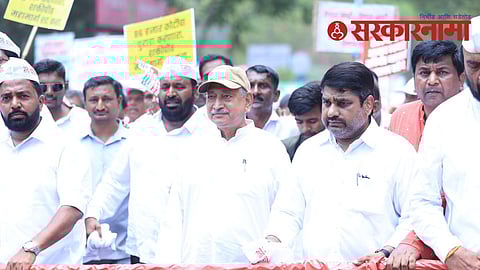 Nagpur Goa Shaktipeeth highway protested