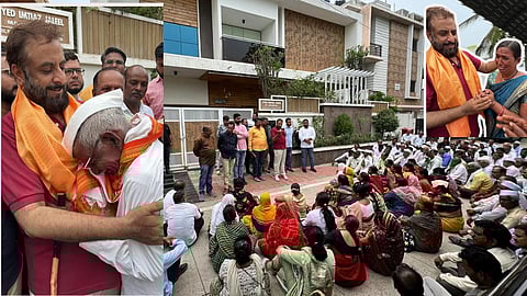 Adarsh Nagari Patsanstha Depositors meet Imtiaz Jaleel