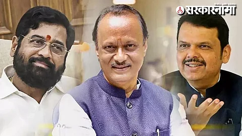 CM Eknath Shinde Devendra Fadnavis Ajit Pawar Meeting