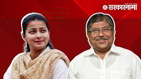 Praniti Shinde, Chandrakant Patil