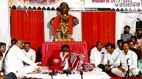 Sandipan Bhumre Meet Manoj Jarange