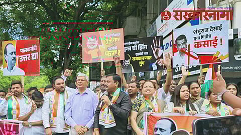 Sharad Pawar Agitation Against Ajit Pawar