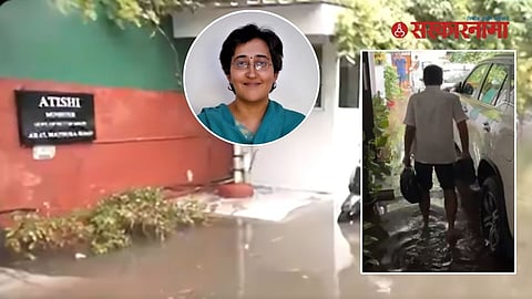 Delhi Rain, Atishi, Manish Tiwari