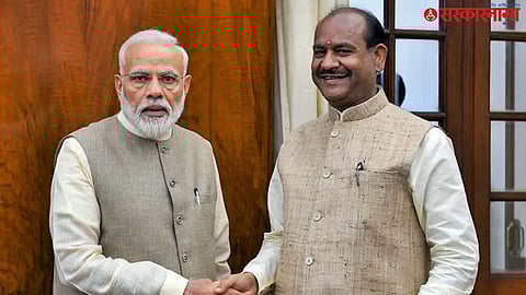 Om Birla Narendra Modi